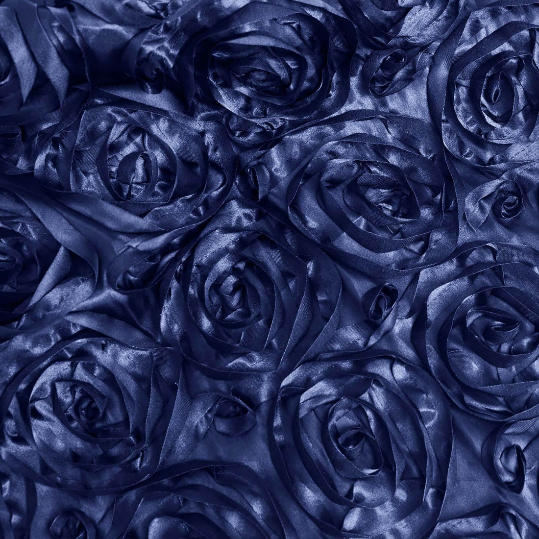 Rosette Satin Overlay 72