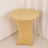 Yellow cocktail table cover, stylish and modern design.