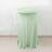 Mint green fitted table cover for events and gatherings
