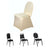 Four different chair designs displayed on a white background.