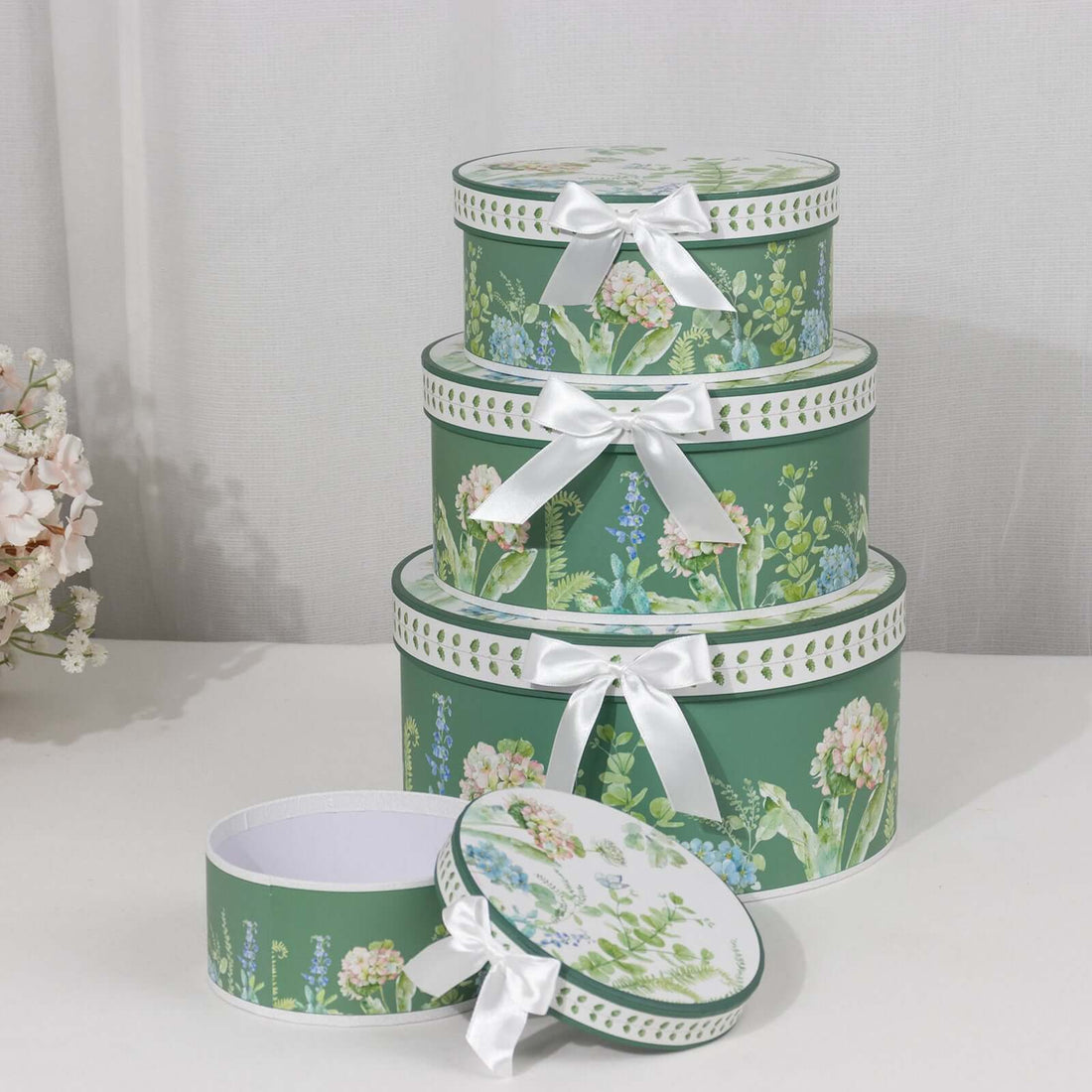 Stackable Gift Box Cardstock Nesting Gift Boxes 5