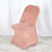 Pink chair cover on a plain background