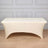 Ivory table cover for rectangular tables