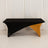 Modern black and yellow sculptural table design