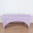 Purple stretch table cover for events and parties