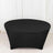 Black oval table cover for events and gatherings