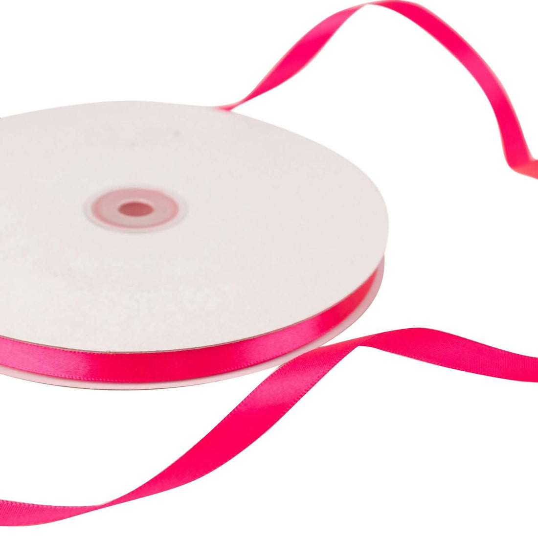 100 Yards Fuchsia Satin Ribbon 3/8
