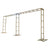 Outdoor pull-up bar for strength training and fitness workouts