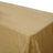 Gold tablecloth with a glossy finish on a plain background.