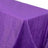 Purple tablecloth on a plain background.