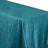 Teal tablecloth with a textured sheen on a plain background