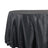 Black tablecloth with a smooth, elegant finish