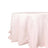 Pink textured tablecloth draped elegantly on a table.