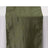 Olive green satin table runner with a textured finish