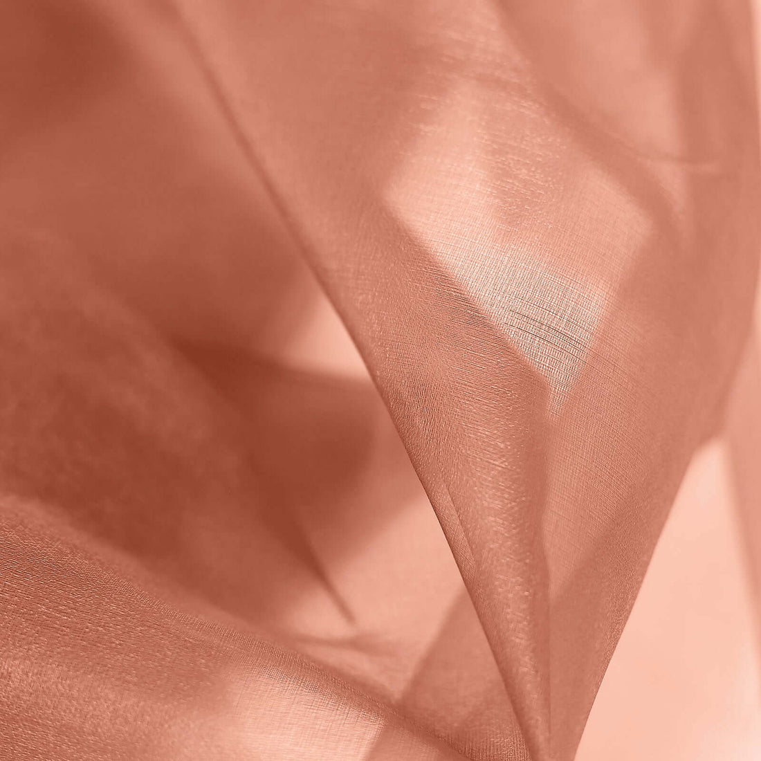 54"x10yd Terracotta Rust Sheer Chiffon Fabric Bolt | eFavormart