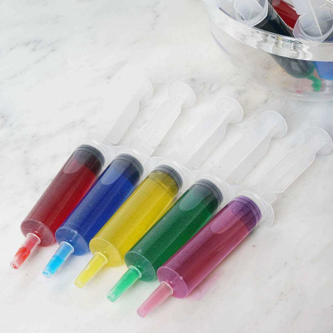 24-Pack Clear Plastic Cocktail Syringes | eFavormart