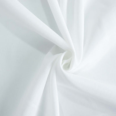 White fabric texture with soft folds and smooth appearance.