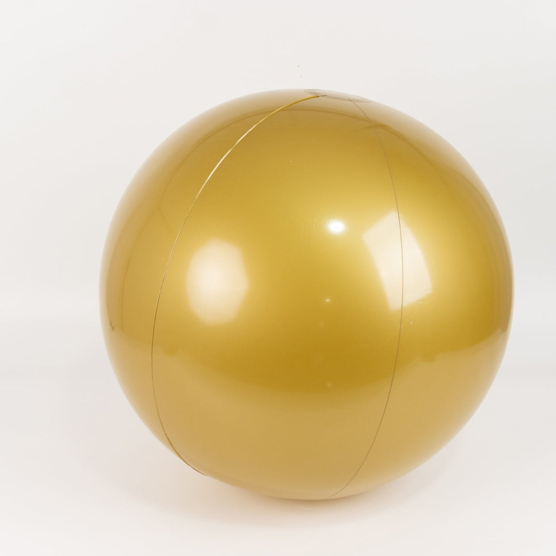 2 Pack Large Gold Inflatable Play Ball 20