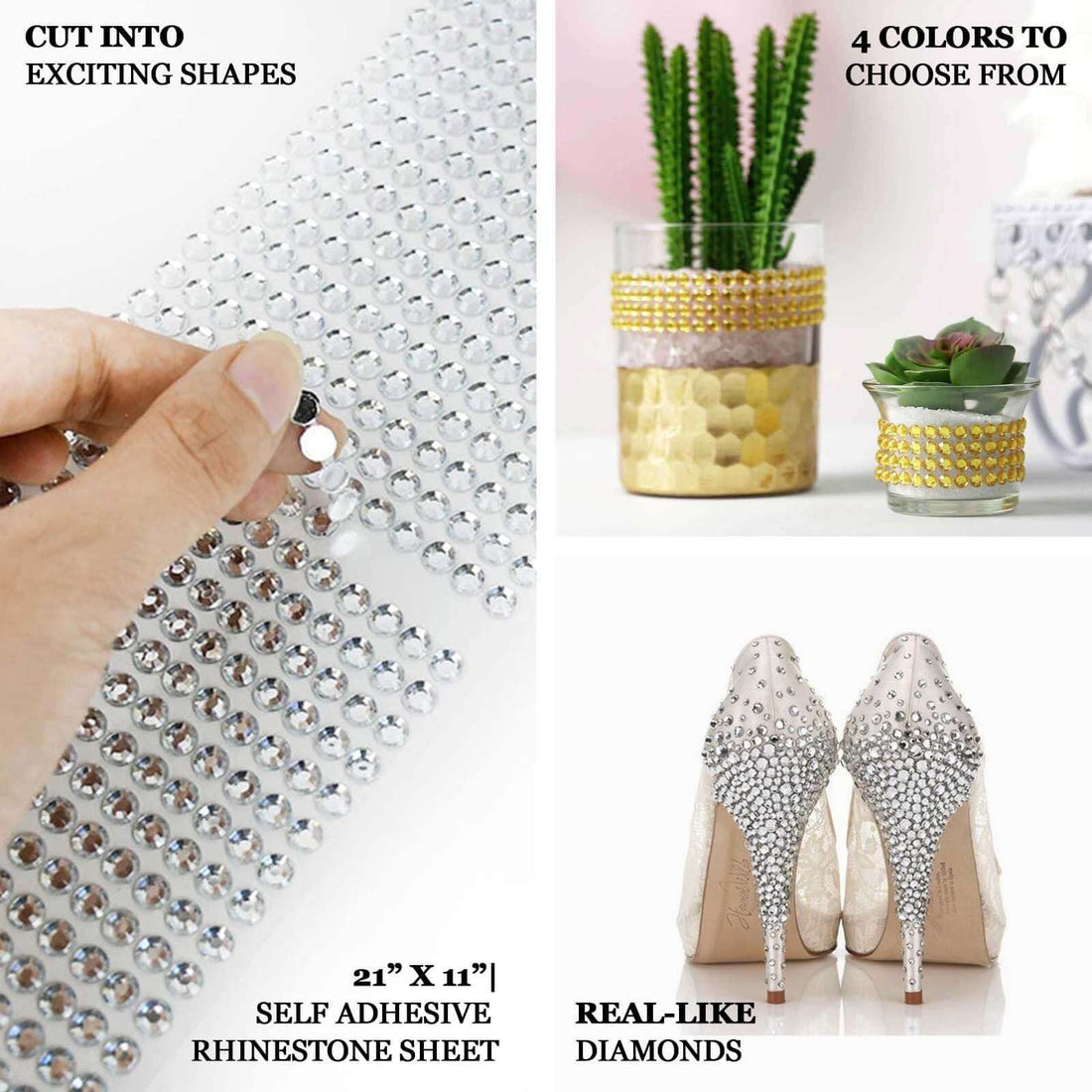 Embellishment Rhinestone Sticker 21