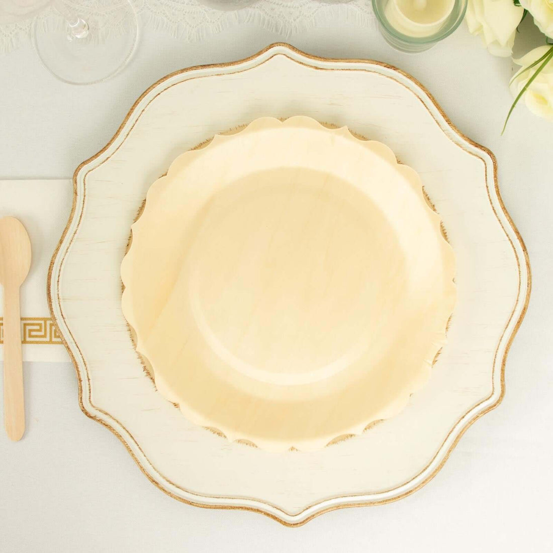 12 Pack Birchwood Dinner Plates 9
