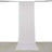White backdrop fabric draped elegantly in a studio setting.
