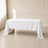 white rectangle tablecloth 60x126 inch