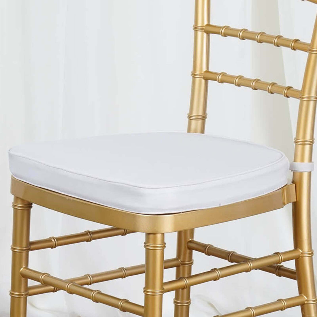 Chiavari Chair Pad Memory Foam Silver | eFavormart
