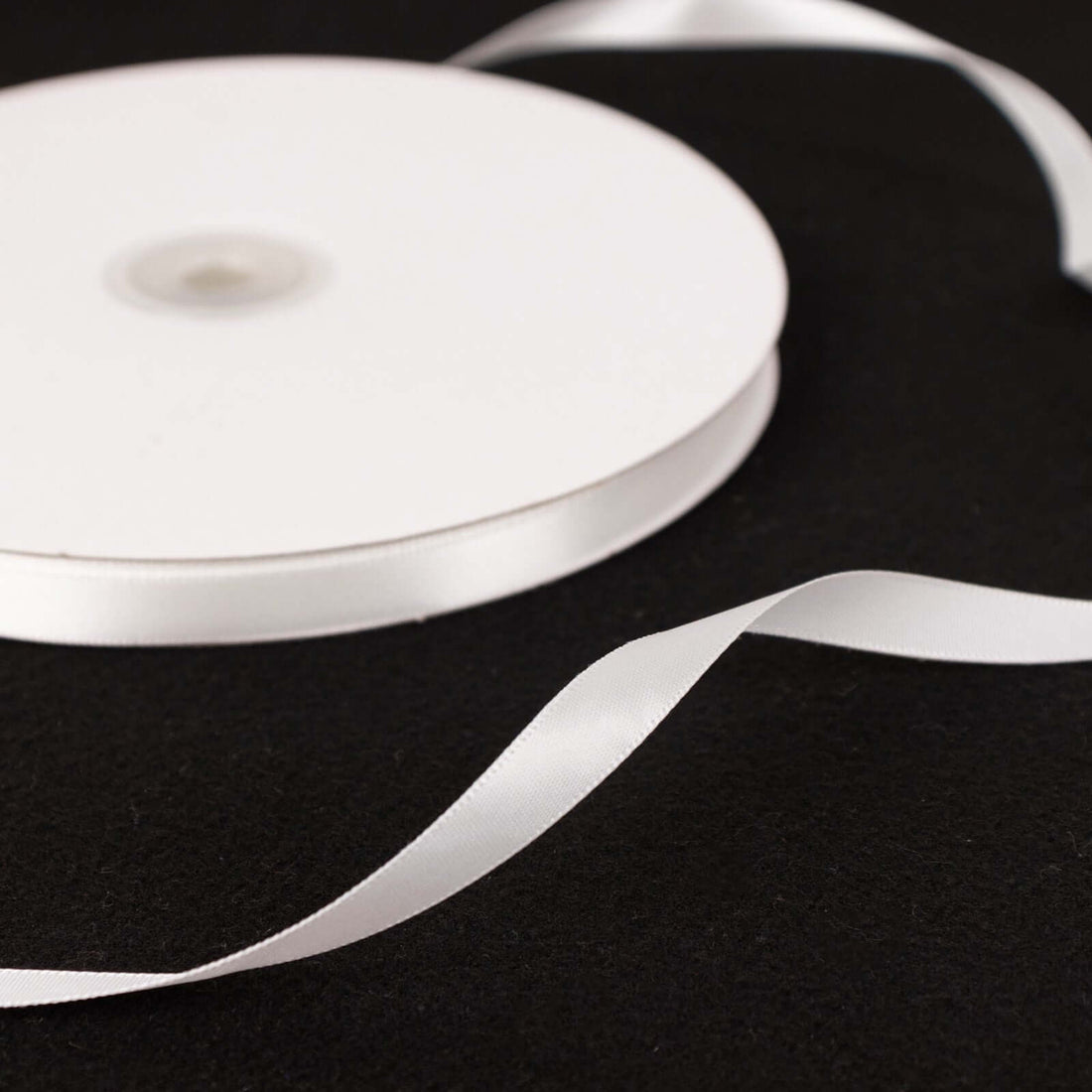 White Single Face Satin Ribbon 100 Yards | eFavormart