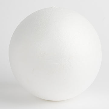 2 Pack | 10” White StyroFoam Foam Balls For Arts, Crafts and DIY