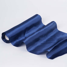 12Inchx10yd | Navy Blue Satin Fabric Bolt, DIY Craft Wholesale Fabric