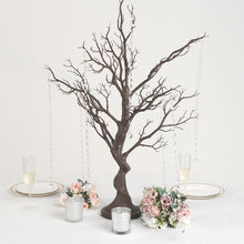 Manzanita Natural Centerpiece Tree 34 Inch With 8 Acrylic Bead Chains