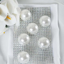 35 Pack | 30mm Glossy White Faux Craft Pearl Beads & Vase Filler