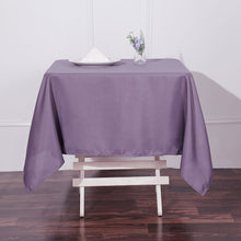 Violet Amethyst Square Polyester Tablecloth 54 Inch