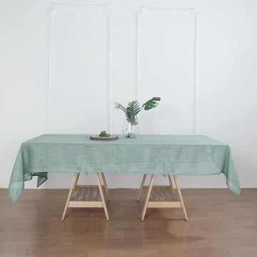 Elevate Your Décor with the Dusty Blue Tablecloth