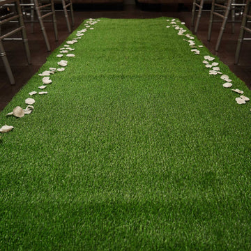 Green Artificial Grass Carpet Rug Indoor Outdoor Synthetic Garden Mat Landscape Turf Lawn 6ftx4ft