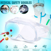 Adjustable Goggles Anti Fog Coating and Air Vents for Protection