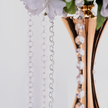 Create a Magical Atmosphere with Clear Octagonal Beaded Chains