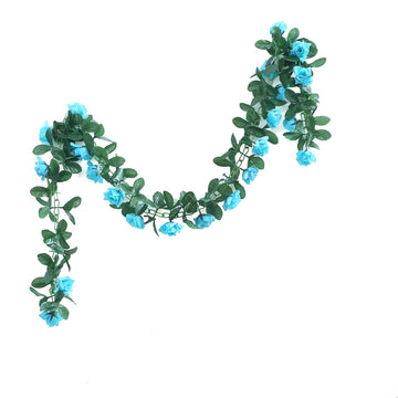 Create a Magical Garden of Eden with Turquoise Flower Vines