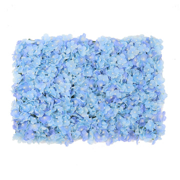 Bring Serenity Blue Elegance to Any Event with Artificial Hydrangea Panels