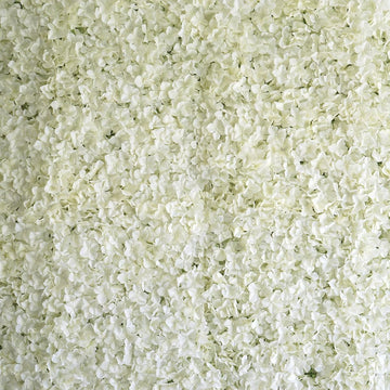 Create Unforgettable Moments with Our Cream Artificial Hydrangea Flower Backdrop