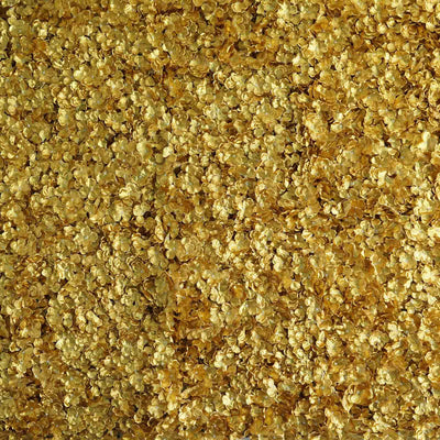 Gold flower petal confetti for decorative use