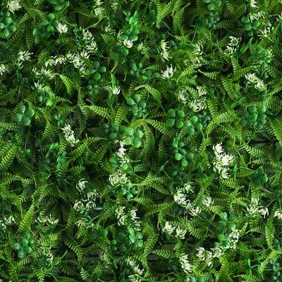 Artificial greenery plants with flowers, perfect for home decor or events. #whtbkgd