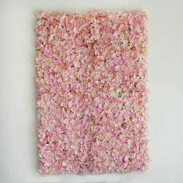 Create Magical Settings with Pink/Cream Flower Wall Mat