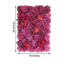 Silk Pink Floral Wall Panels