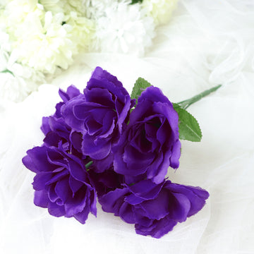Create Unforgettable Event Decor with Purple Artificial Roses