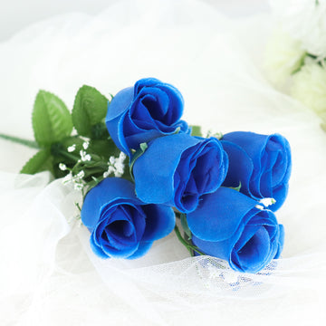 Add a Pop of Color with Lovely Royal Blue Rose Bud Bushes