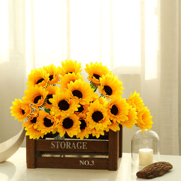 Create a Beautiful and Lively Atmosphere with Sunflower Vase Décor