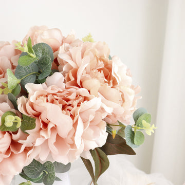 Versatile and Captivating Artificial Silk Peony Bouquets