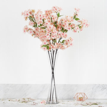 Elegant Blush Cherry Blossom Flowers for Stunning Event Decor