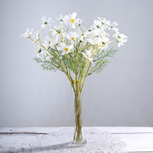 Artificial White Silk Daisy Bouquet 6 Stems